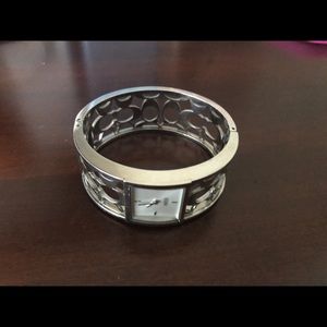 Coach bangle watch